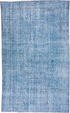 Antique Overdyed Area Rug (5' x 9')